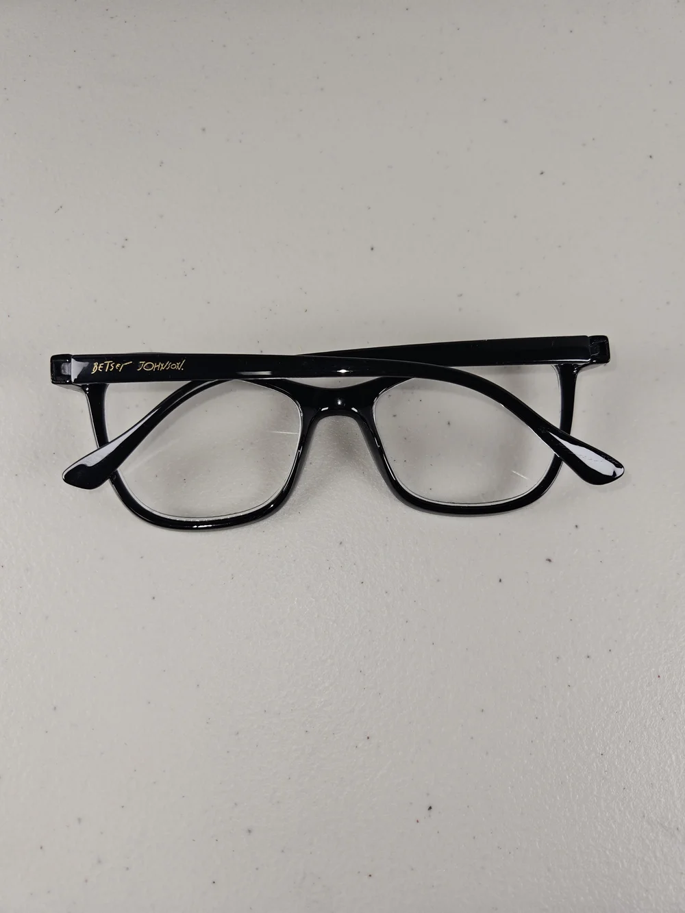 Betsey Johnson Black Cat-Eye Reading +1.50 Glasses